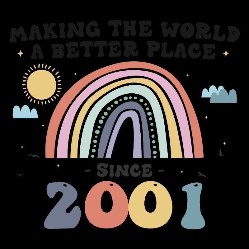 Die Welt zu einem besseren Ort machen seit 2001, 22.