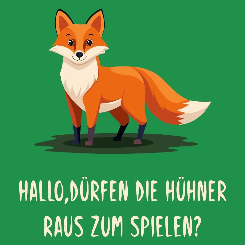 Hello, are the chickens allowed to play outside? Fox