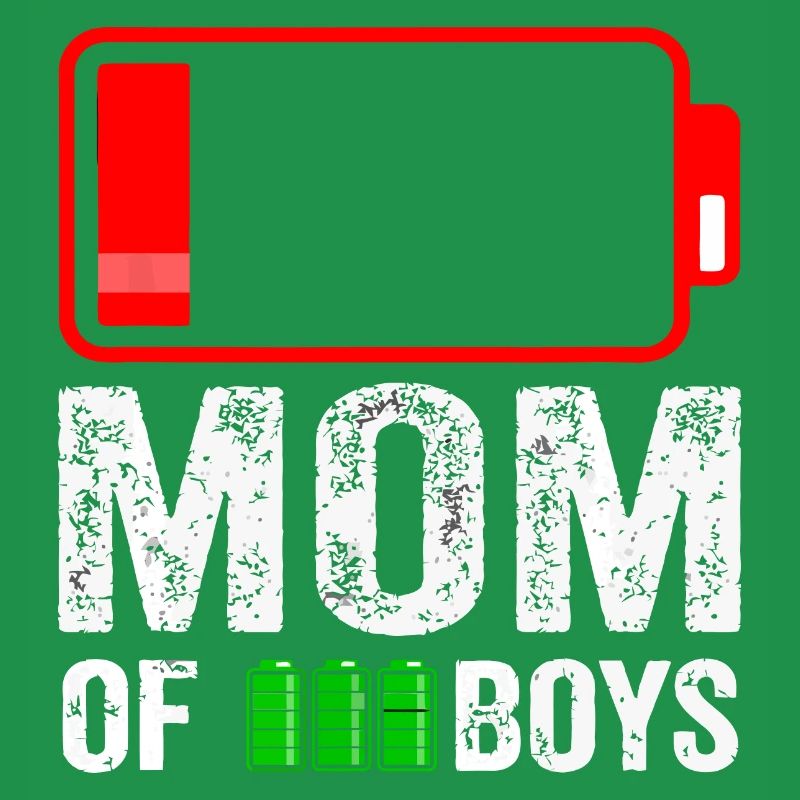 Mutter von 3 Jungen Geschenk vom Sohn Muttertag Geburtstag
