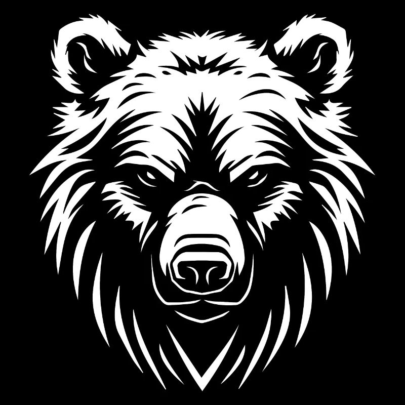 Bear Logo Stylized