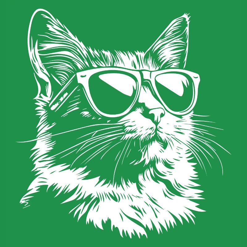 Cool Katze Sonnenbrille