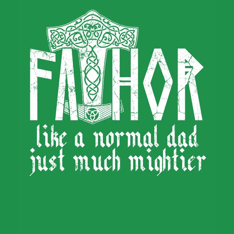 Wikinger Papa Vathor Wikinger Spruch Design