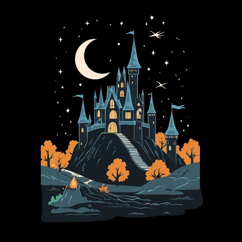 Spooky Haunted Castle Magical Haunted Castle