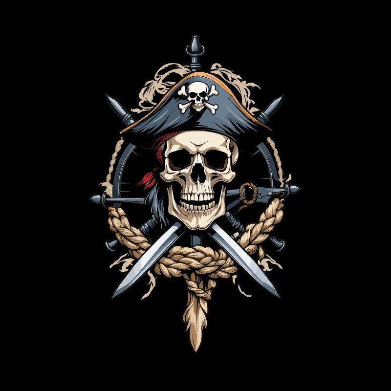 Drapeaux de pirate crâne Jolly Roger costume de pirate