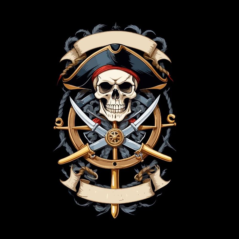 Drapeaux de pirate crâne Jolly Roger costume de pirate