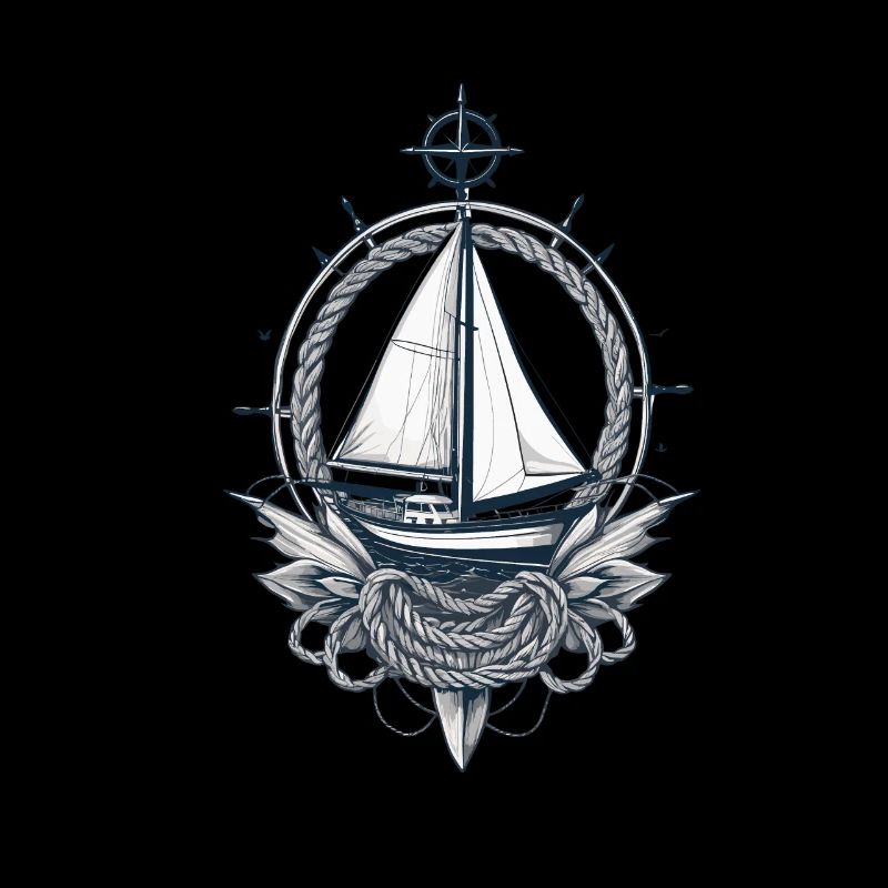 äSegelboot Kompass Nautik Abenteuer