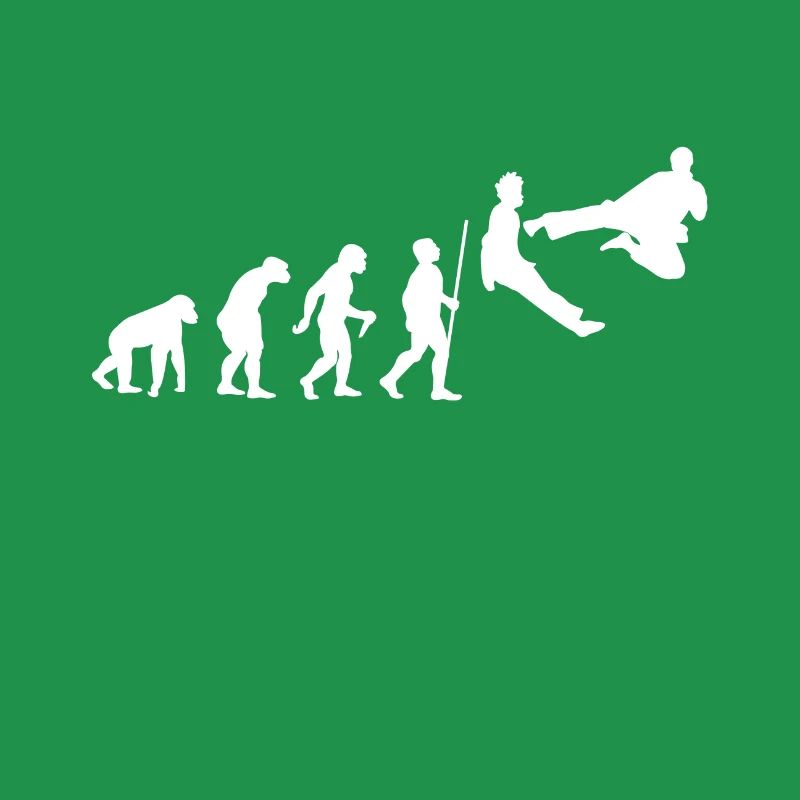 Evolution Graphic to Fly Kick