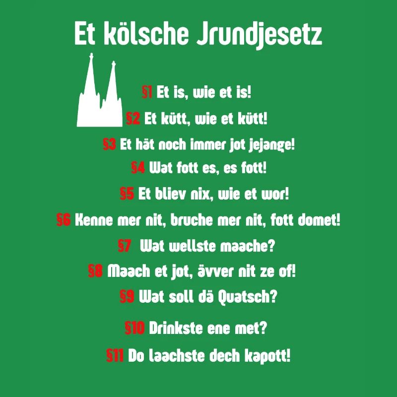 Carnival Cologne Basic Law Cologne Alaaf Cologne