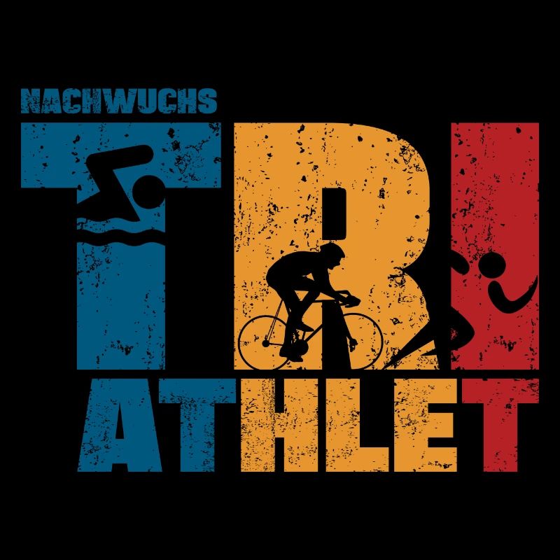 Nachwuchs Triathlon Triathlet Baby Junge Kinder