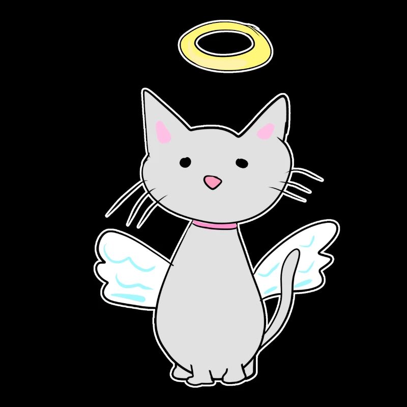 angel cat protector pet