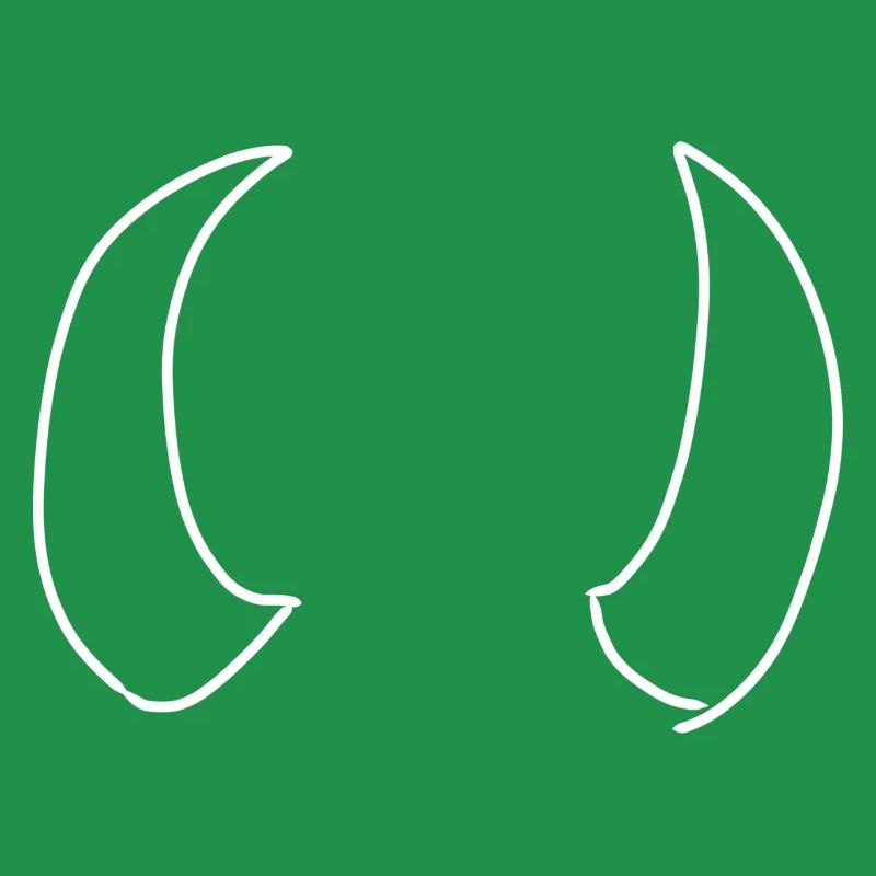 Symbole des cornes de corne