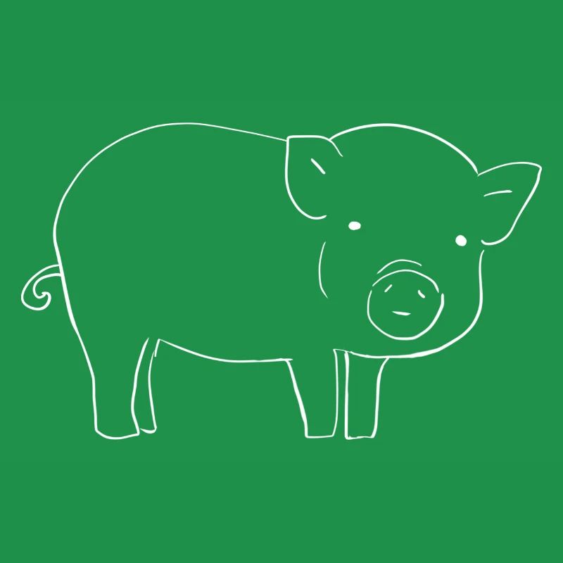 Schwein Symbol Tier