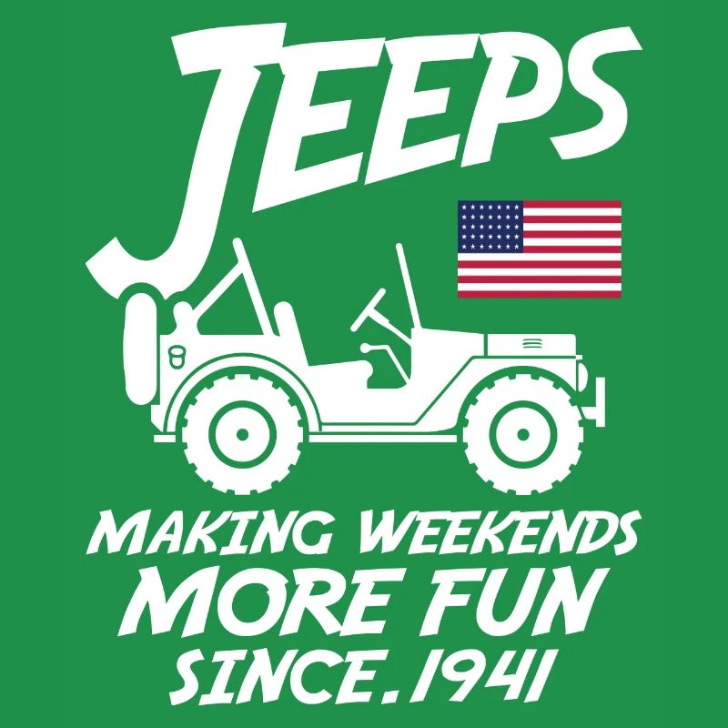 Jeeps making Weekend More Fun Since 1941