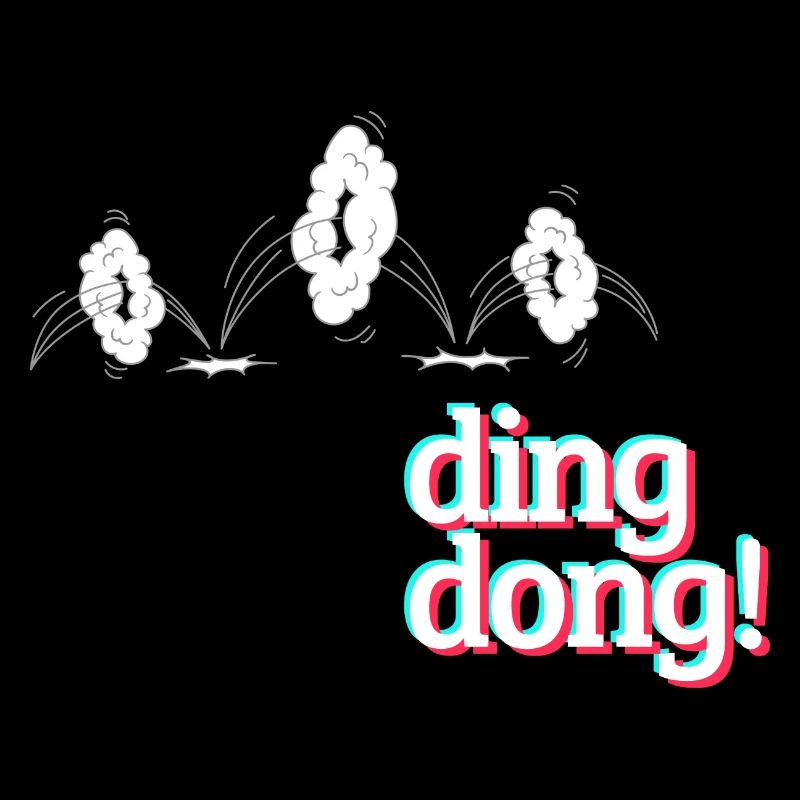 ... dingdong Meme Print