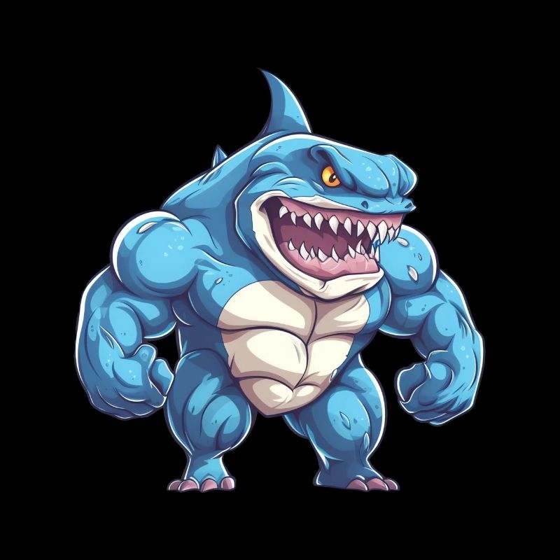 Bodybuilder Shark