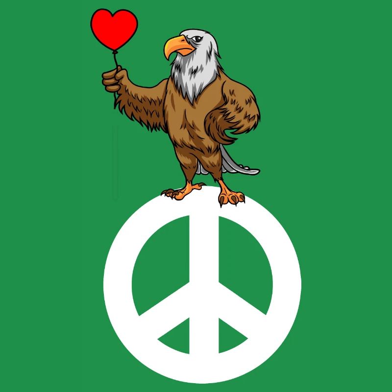 Bald Eagle Peace Peace World Peace