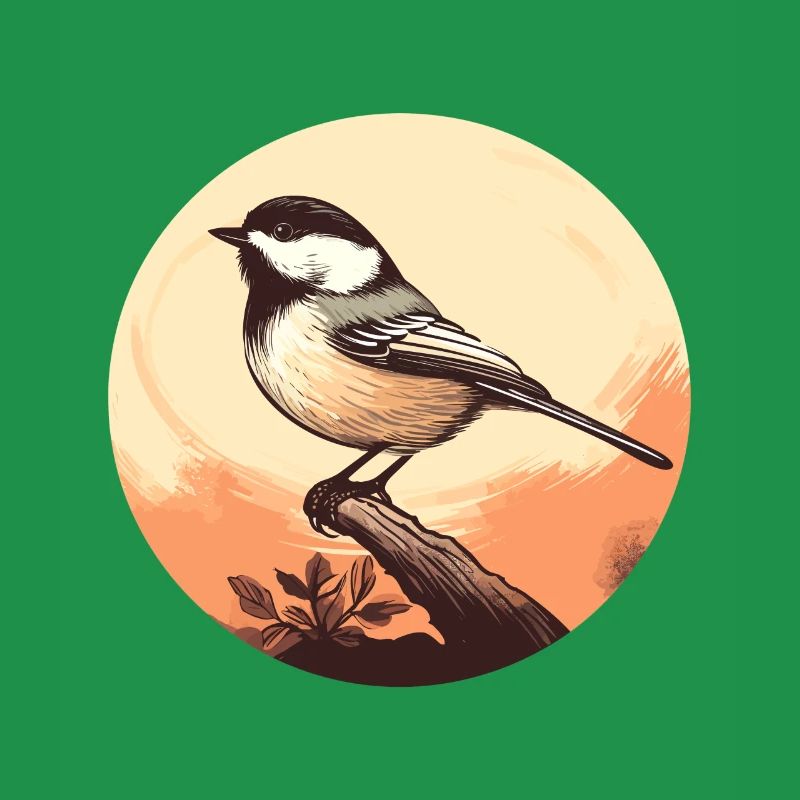 Chickadee bird