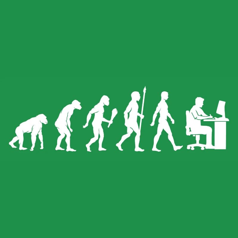 Lustige PC Designer Evolution Grafiker Geschenk