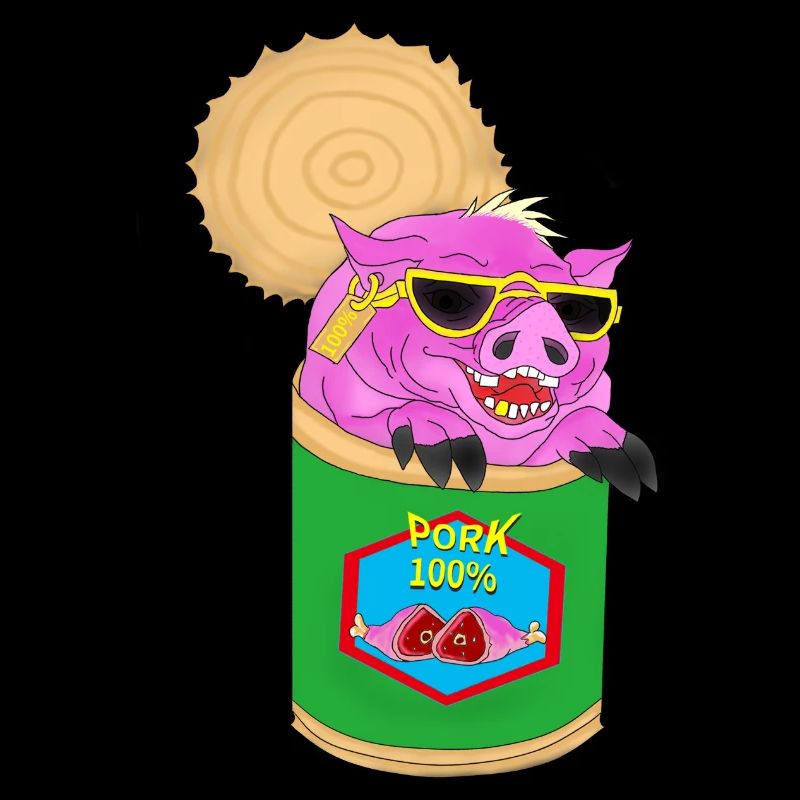 100% pork