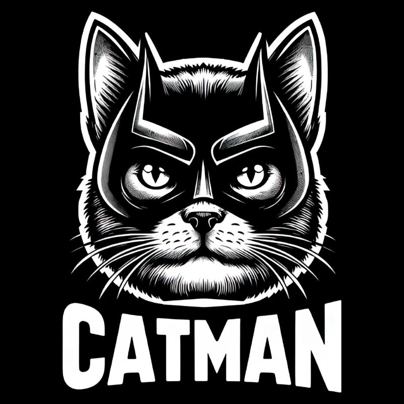 Catman Superheld Katze mit Mask