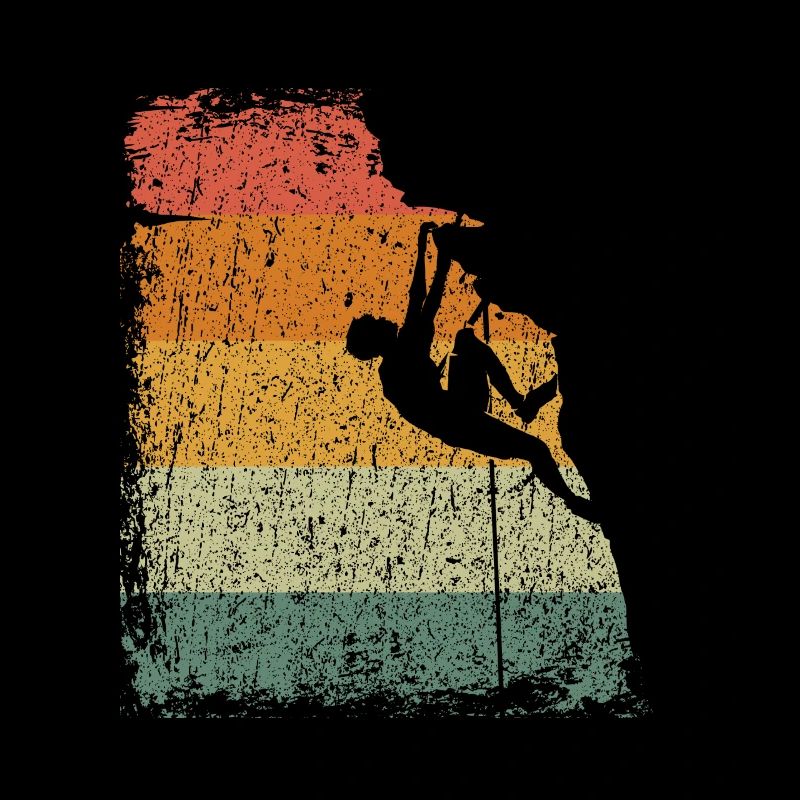 Vintage Rock Climbing Gift