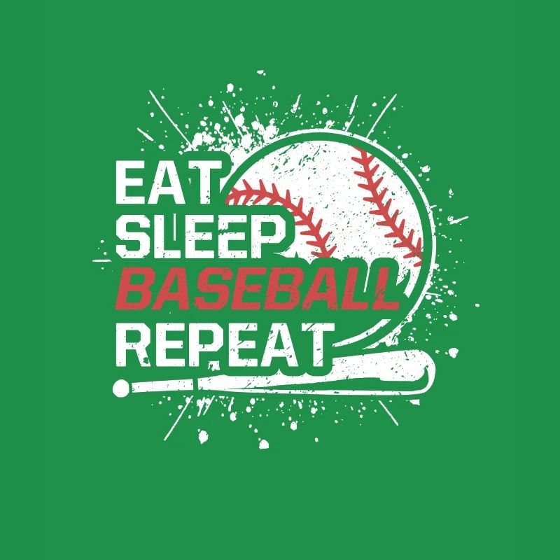 Mangez dormir Baseball Répéter Le lanceur de baseball