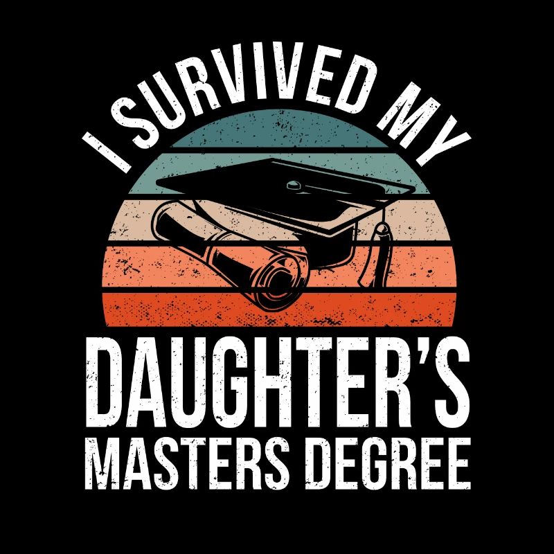 Fille Graduation Abitur Graduation Mama Papa