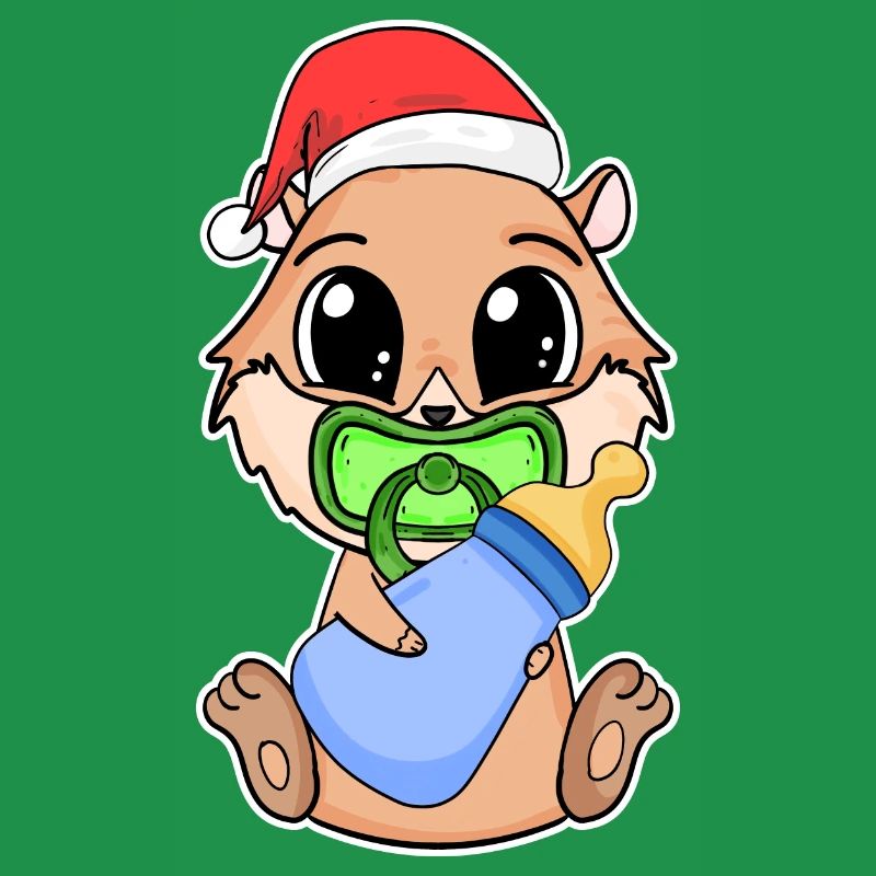 Cochon d’Inde Bébé Cochon d’Inde de Noël
