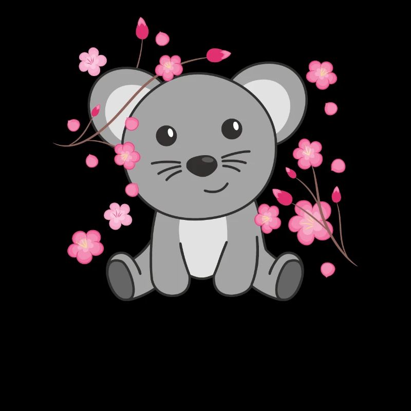Mouse cute animals for kids kawaii