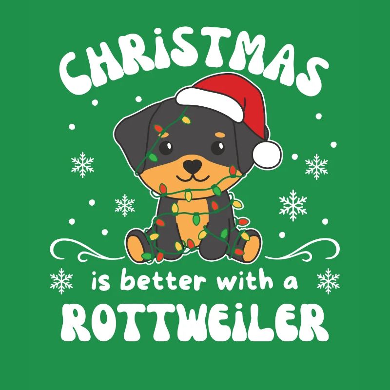 Natale è più bello con un rottweiler