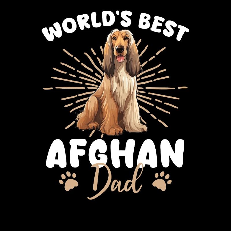 Afghan Greyhound Groovy Afghan Dad