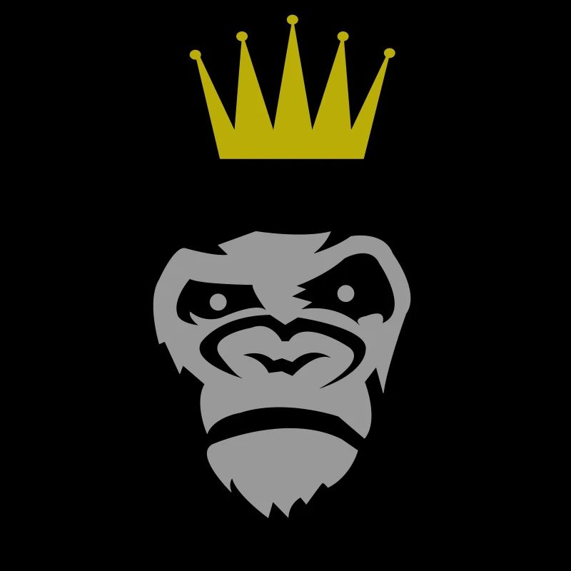 gorilla face krone