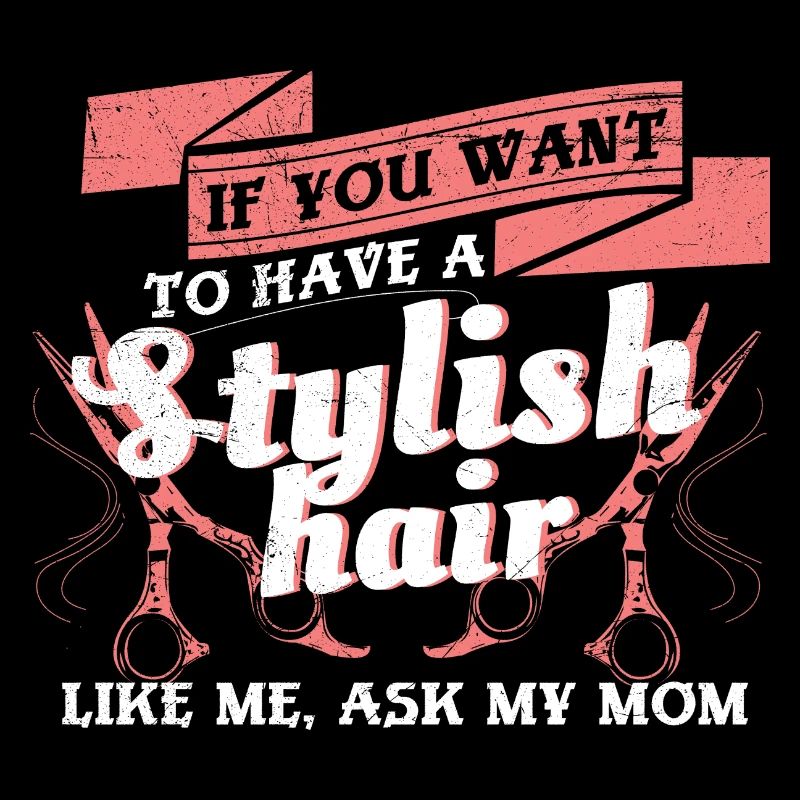 Mutter Tochter Friseur