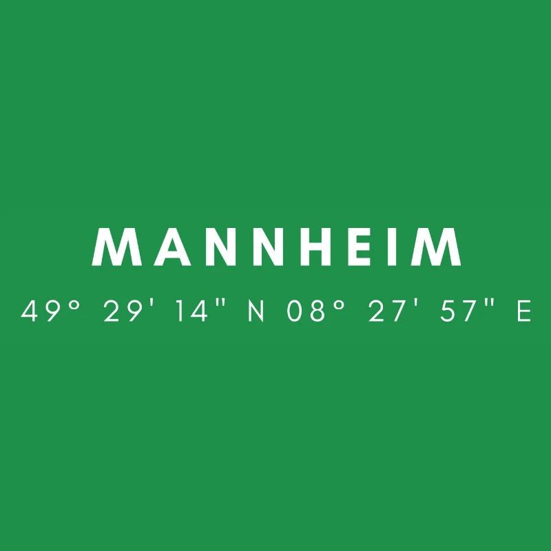 Coordonnées Mannheim