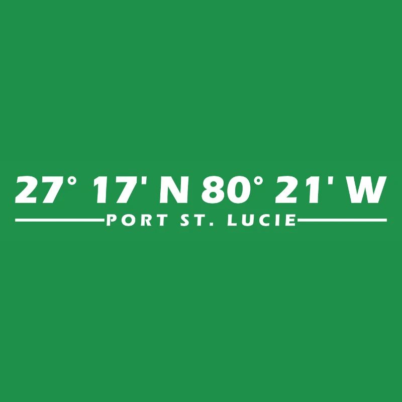 Port St. Lucie coordinates