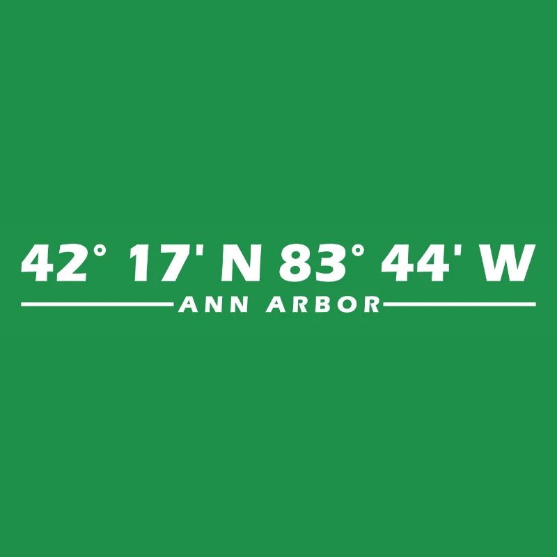 Ann Arbor Coordinates