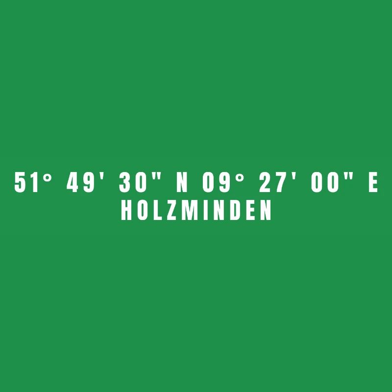 Holzminden, Lower Saxony Coordinates