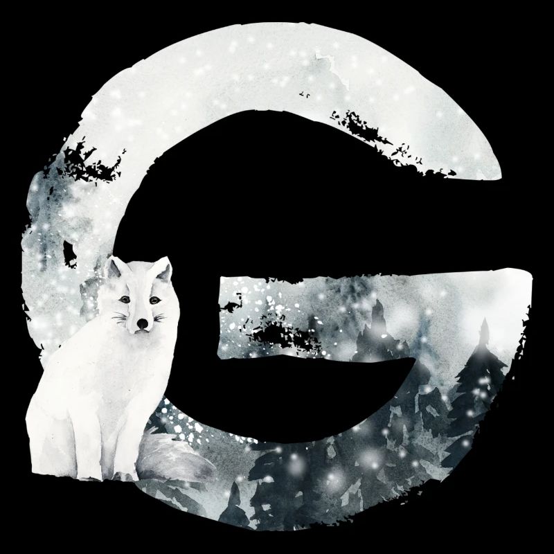 G – decorative character – winter