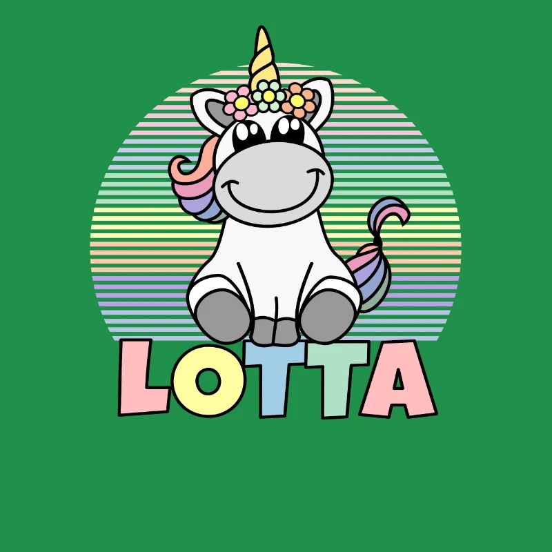 Nom de la licorne Lotta