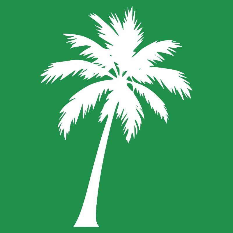 Personalize your own palm tree template