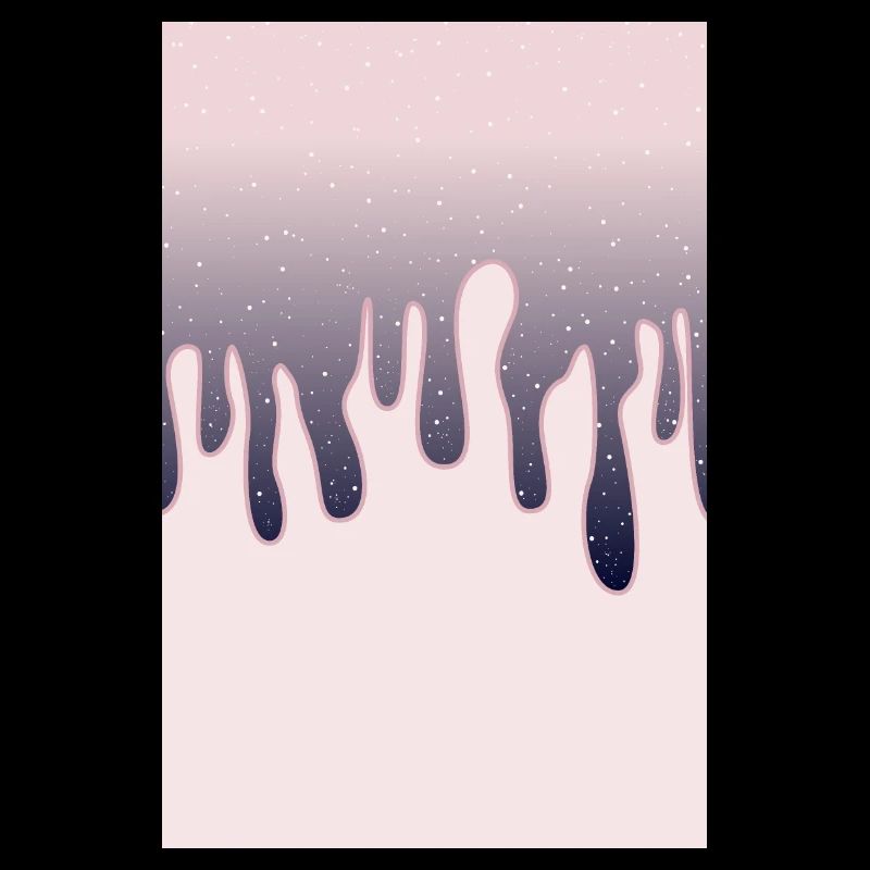 Melting Galaxy Space Slime Pastel