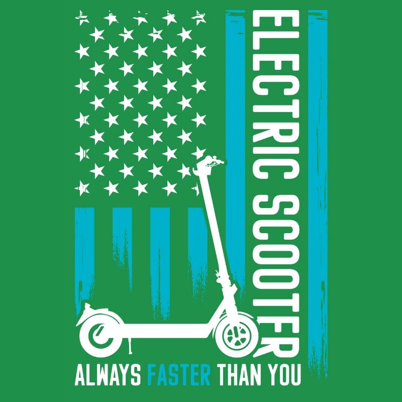 E-Scooter Elektrik E-Roller Ladestation