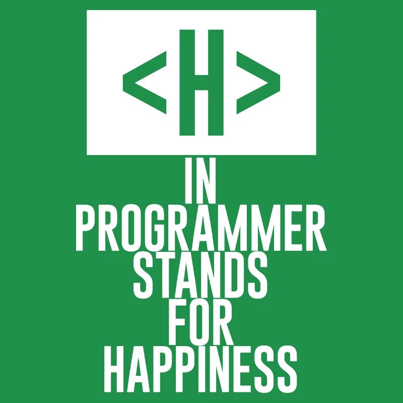 H In Programmer représente le bonheur 2
