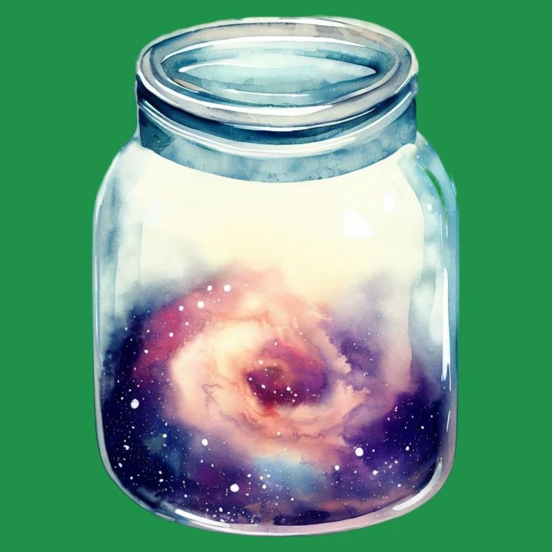 Space in a jar