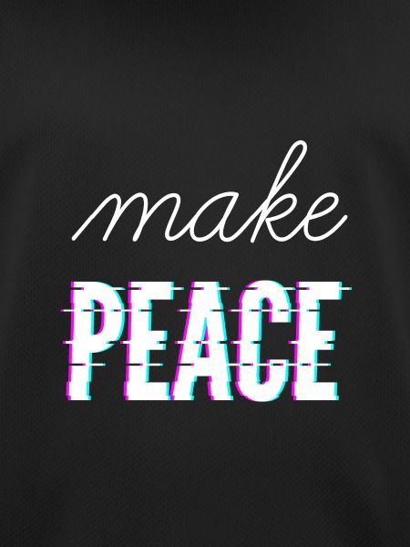 make peace