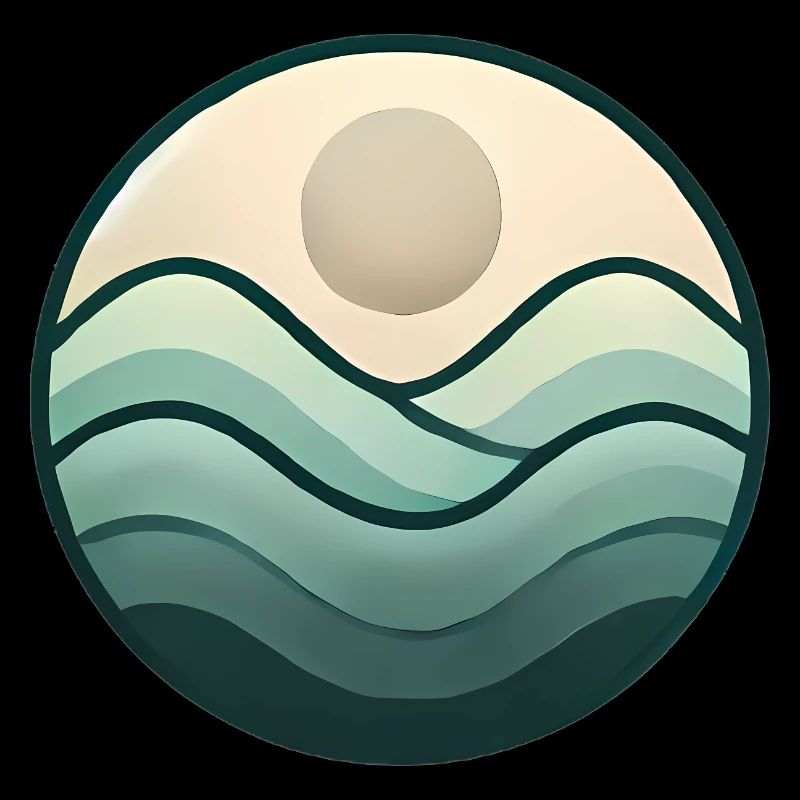 Minimalist Mountain Badge DesignMinimalist Mounta