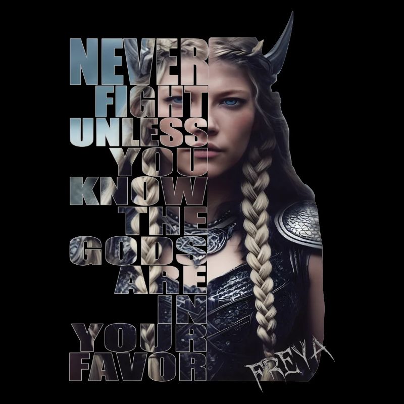 Shield Maiden Viking Warrior Middle Ages Freya