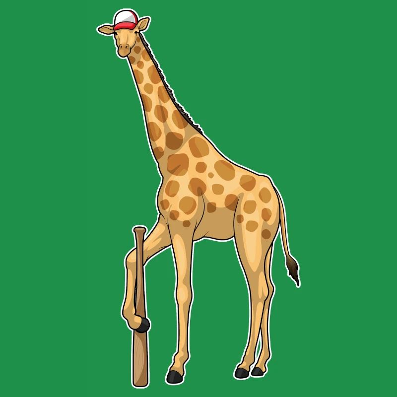 Batte de baseball girafe