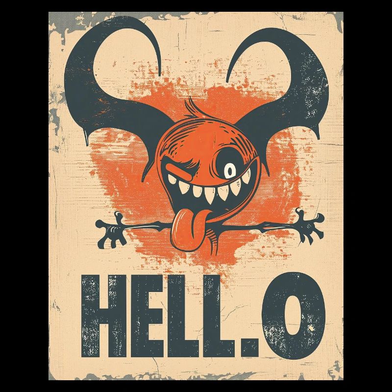Wicked Greetings: Cheeky Devil's Hello