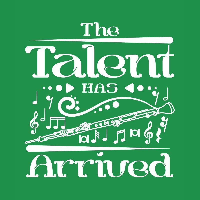 The talent has arrived Oboe player